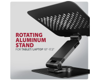 Axagon Podstawka STND-LRB z obrotem 360° do laptopów i tabletów - 1485482 - zdjęcie 4